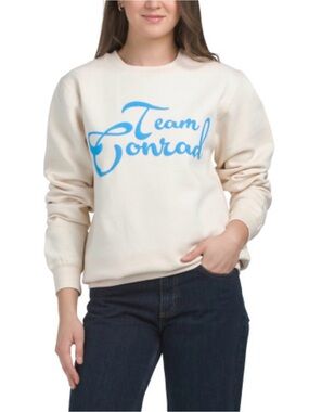 NEW! Pacific & Co. "Team Conrad" Crewneck Sweatshirt